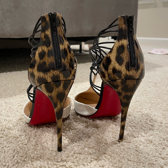 Christian Louboutin Confusa Heels Sz 37.5 - Picture 9 of 16